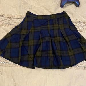 Plaid skirt